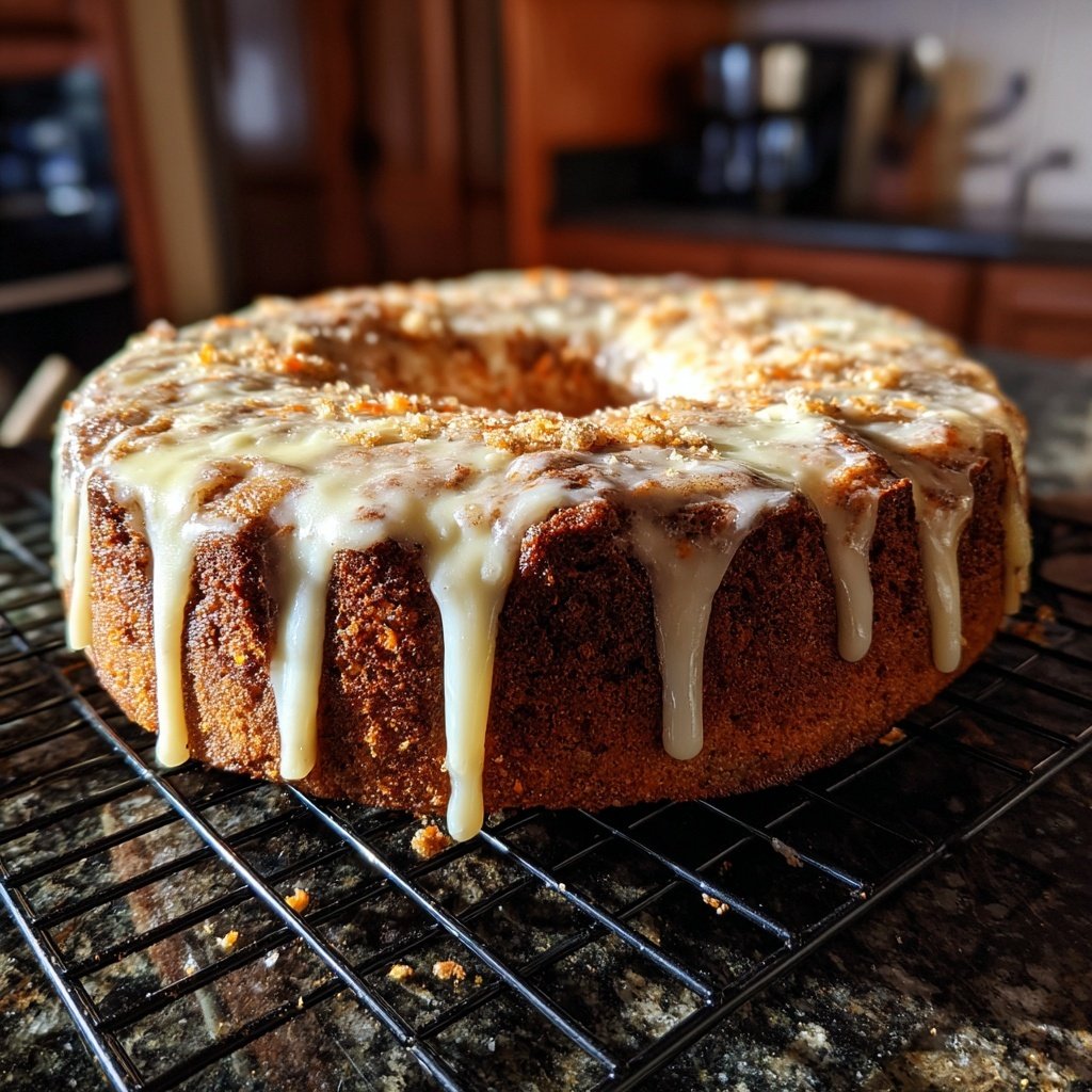 Karottenkuchen Mit Quarkteig