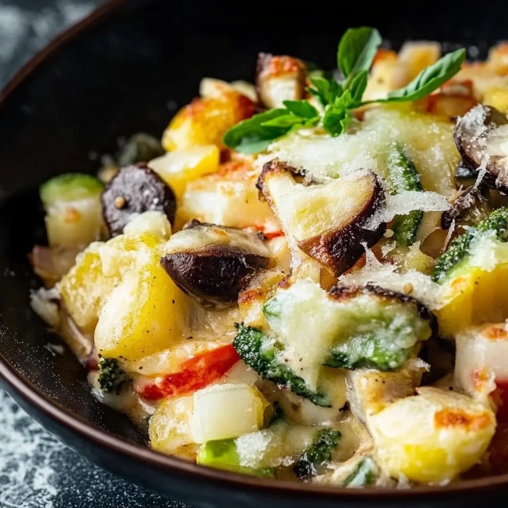 Bunter Gemüseauflauf