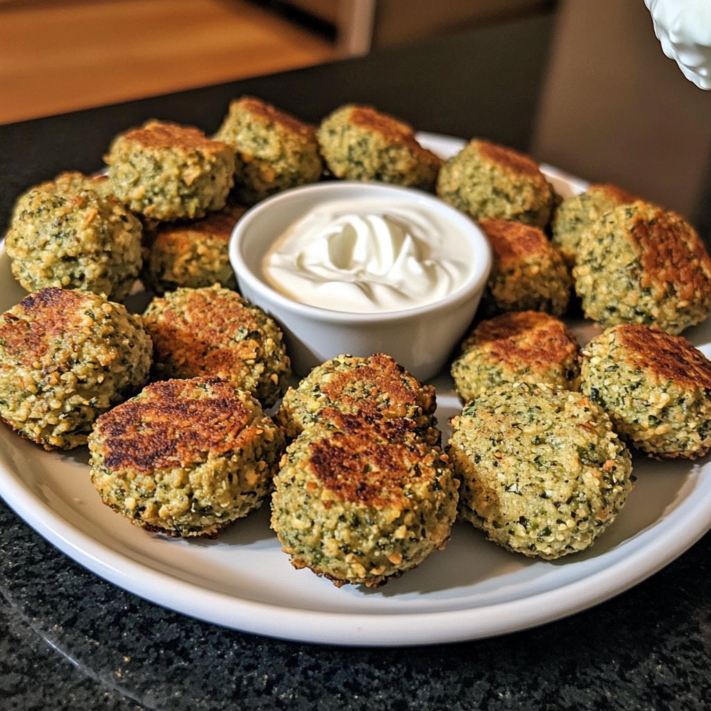 Falafel mit Joghurt-Dip
