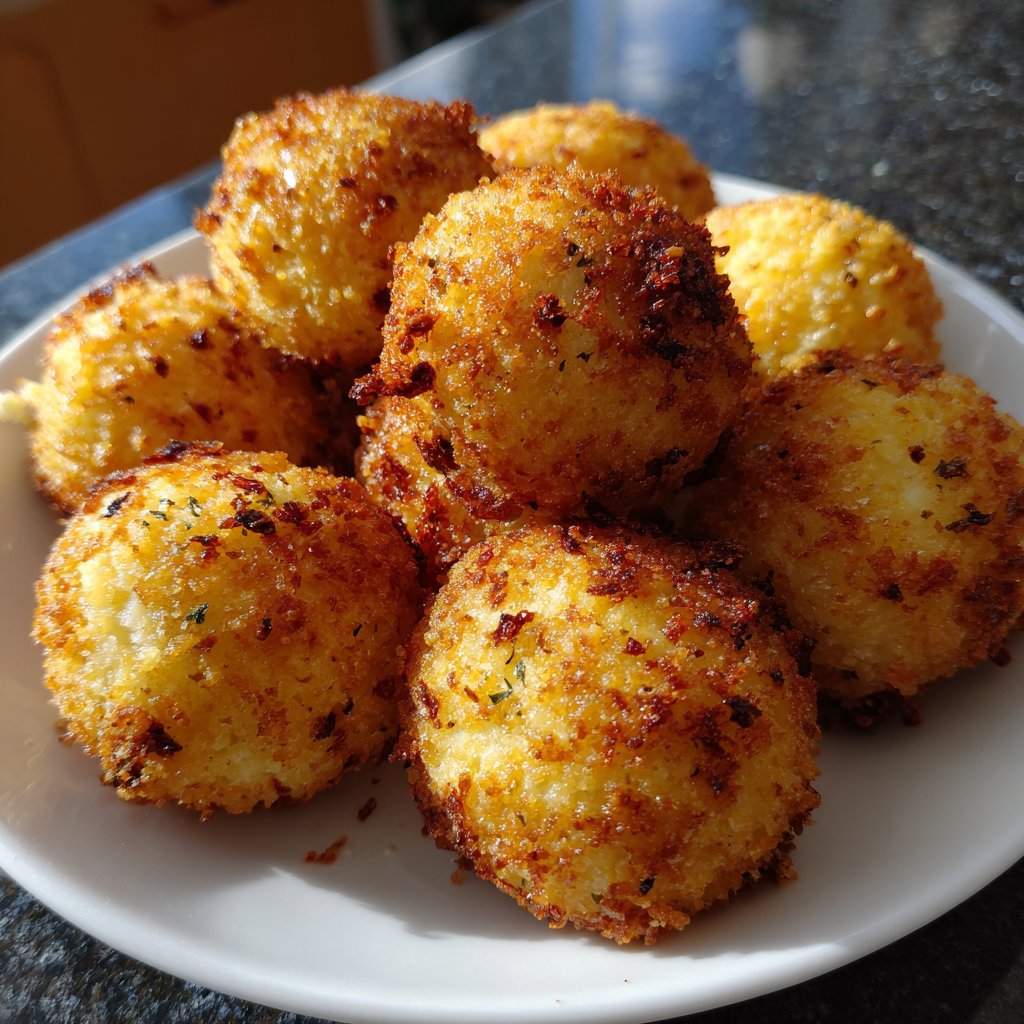 Quarkbällchen aus dem Airfryer ohne Zucker