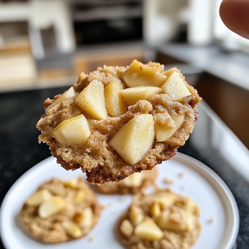 Apfel-Haferflocken-Kekse – gesunder Snack