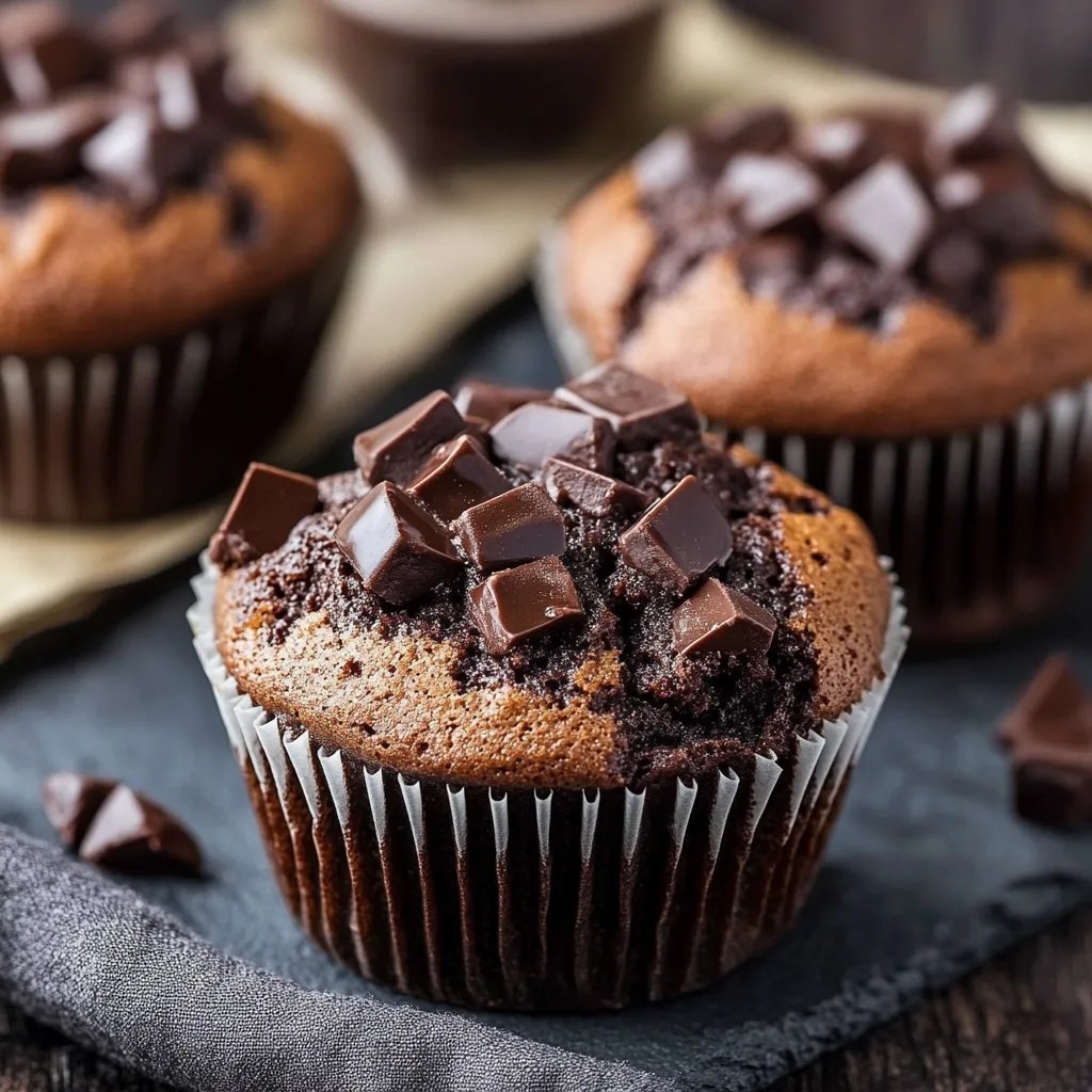 Super saftige Schoko-Muffins