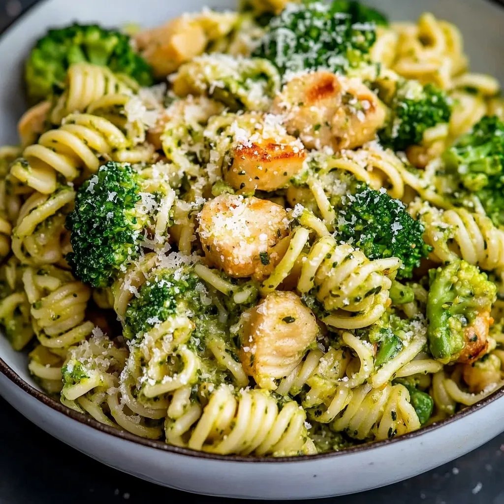 Einfache gesunde Brokkoli-Pasta