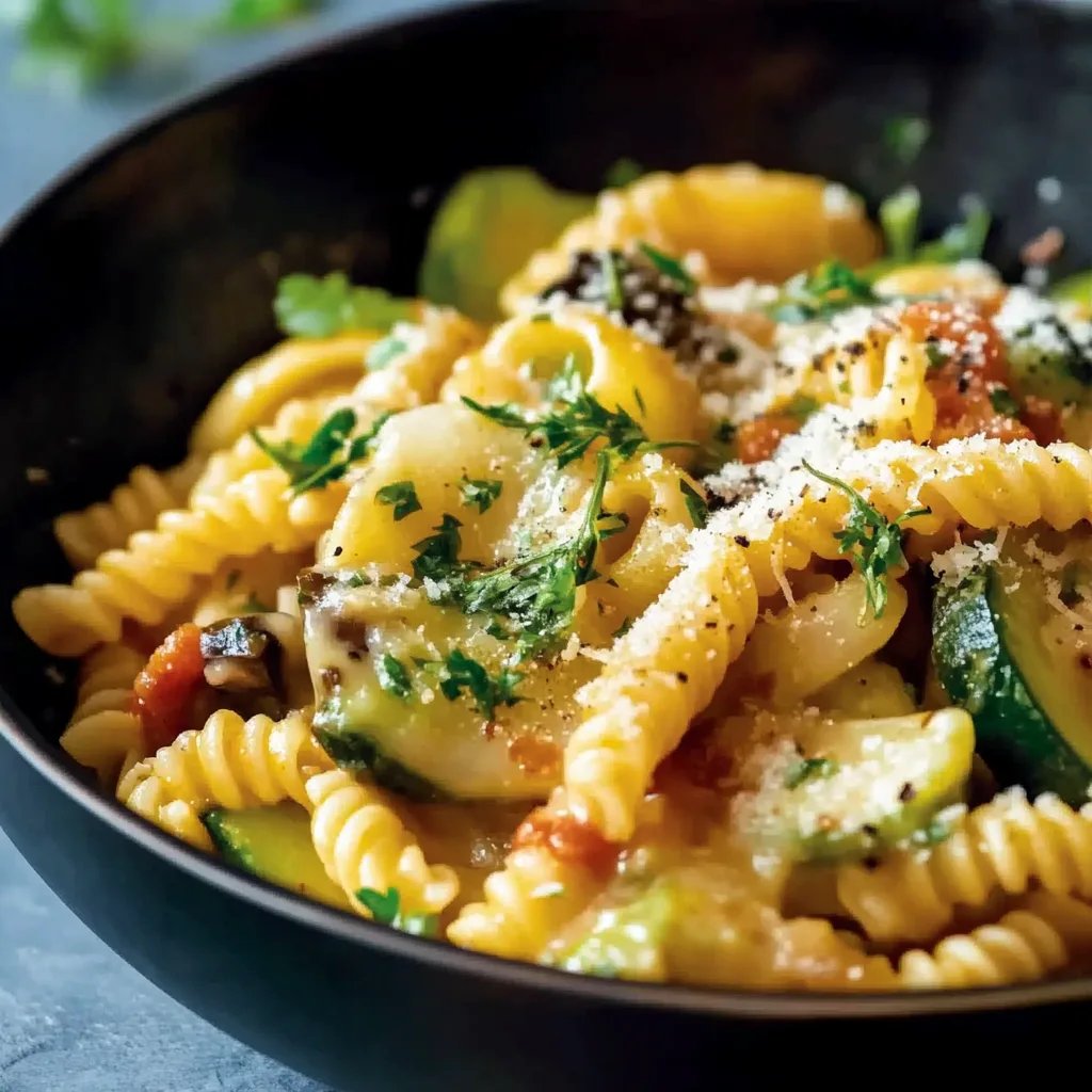 Gemüse-Nudel-Auflauf