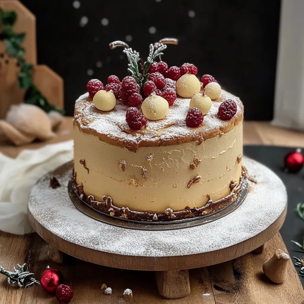 Weihnachtliche Pfannkuchen-Torte