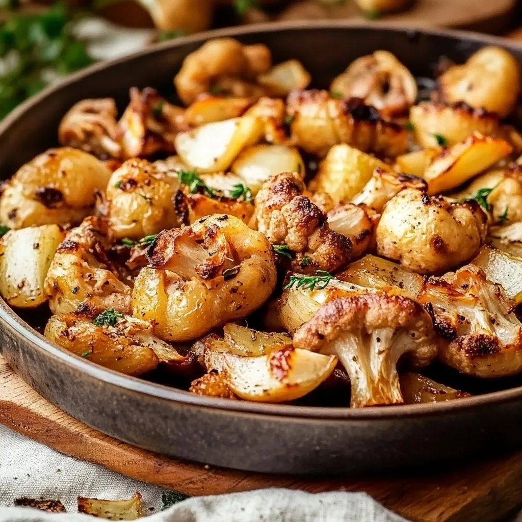Würziger Blumenkohl aus dem Ofen
