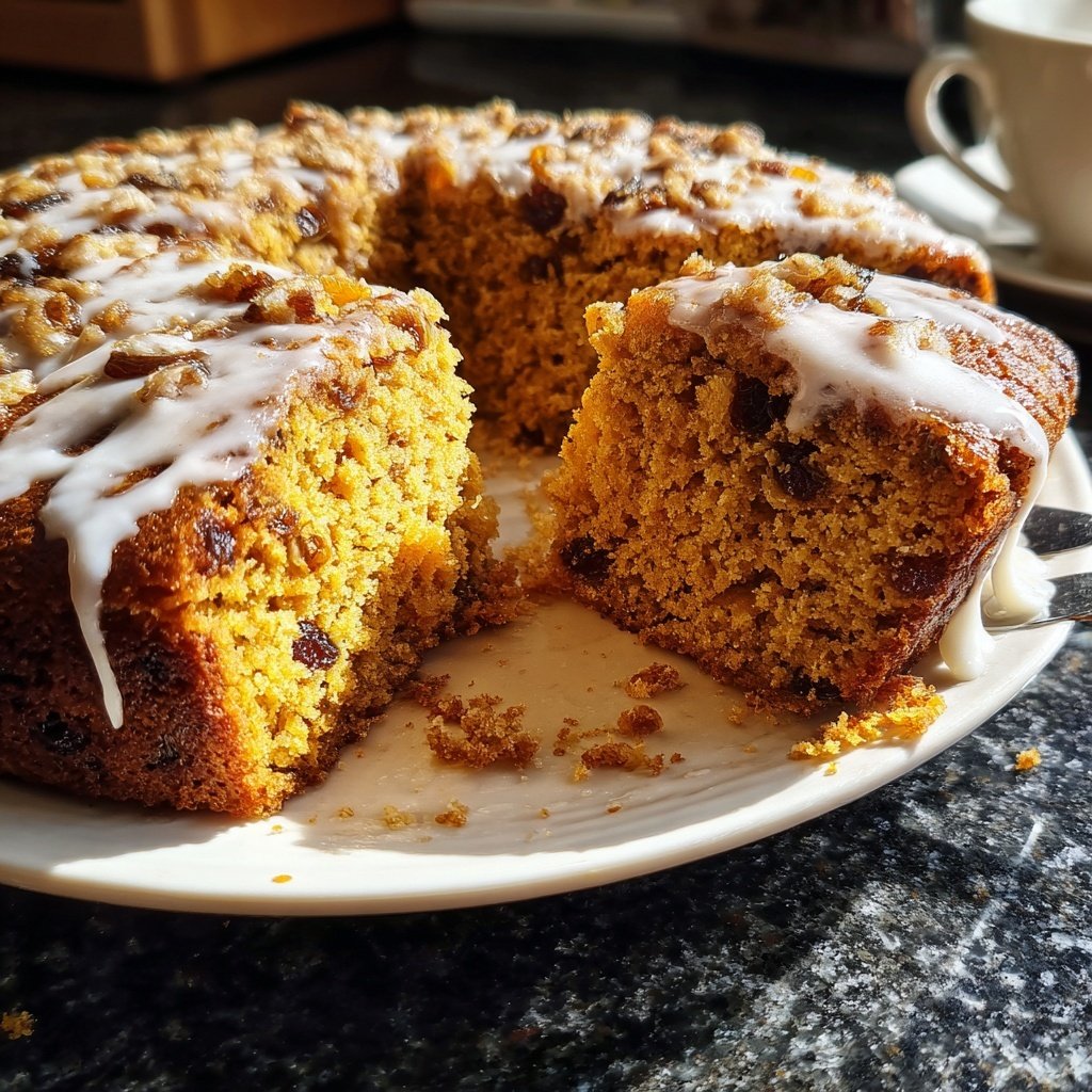 Karottenkuchen Mit Rosinen