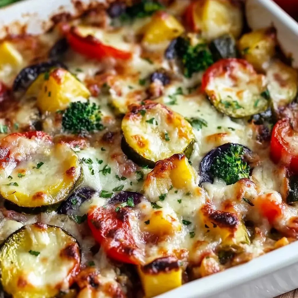 Bunter Gemüseauflauf