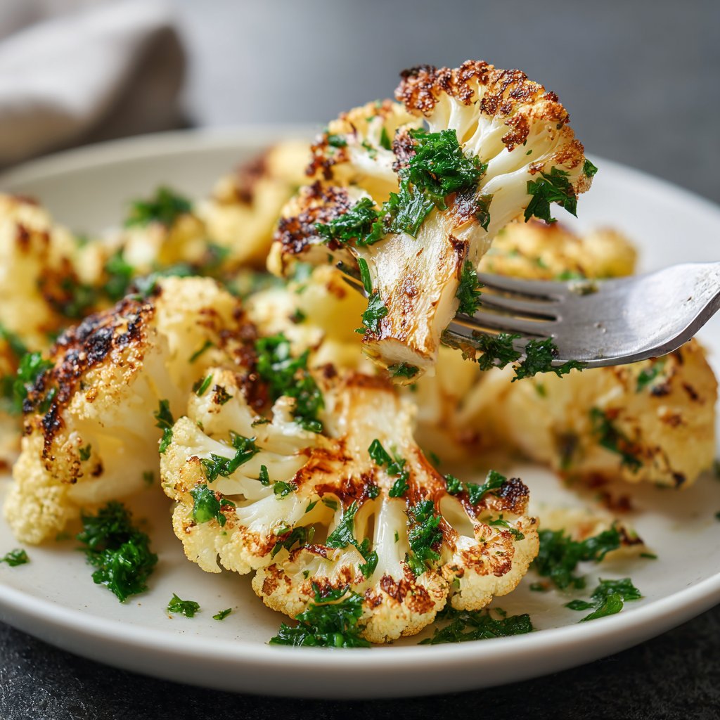 Blumenkohl mit Petersilie