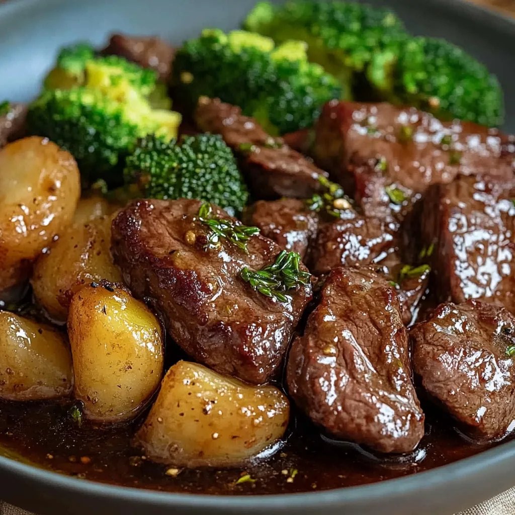 Einfaches Rindfleisch und Brokkoli-Rezept