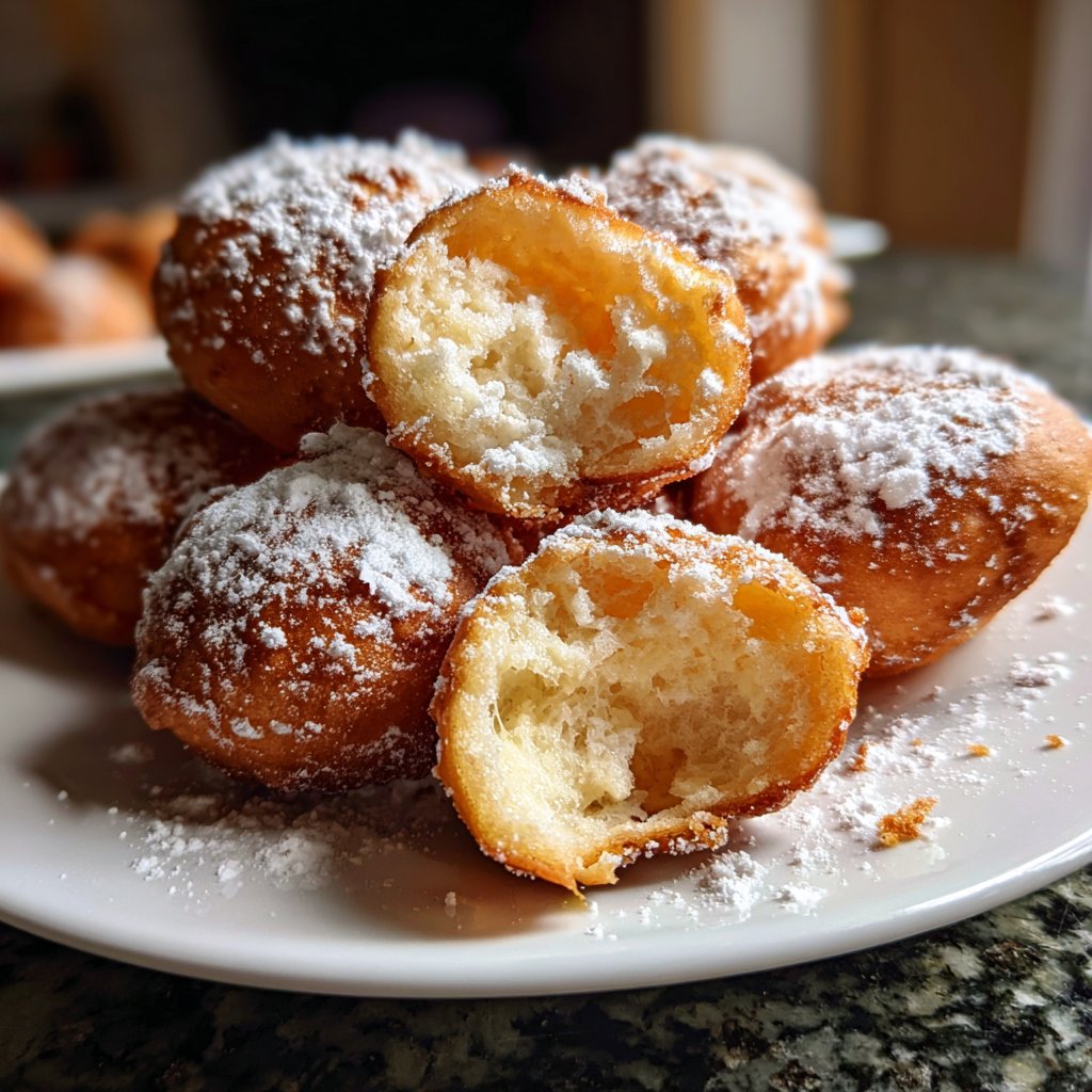 Quarkbällchen ohne Frittieren